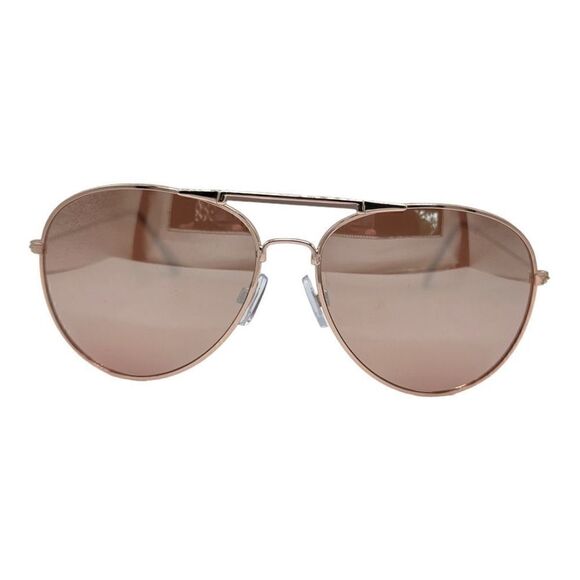 Aviator style sunglasses gold frame brown lenses - Picture 5 of 7